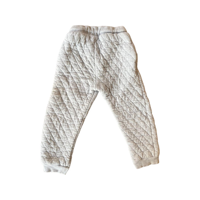 A Grey Sweatpants from Purebaby in size 3T for neutral. (Back View)