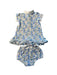 A Blue Shorts Sets from Ralph Lauren in size 6-12M for girl. (Back View)