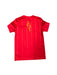 A Red Short Sleeve T Shirts from Adidas in size 10Y for boy. (Back View)