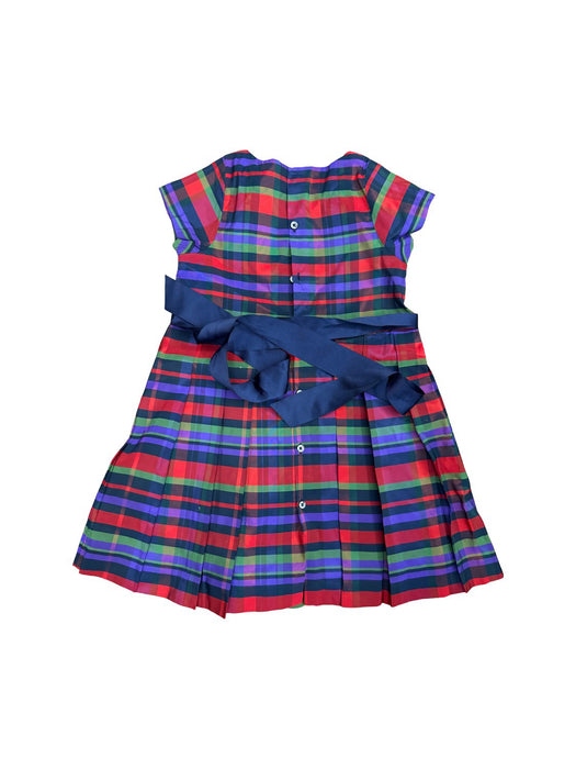 A Multicolour Short Sleeve Dresses from Jacadi in size 3T for girl. (Back View)