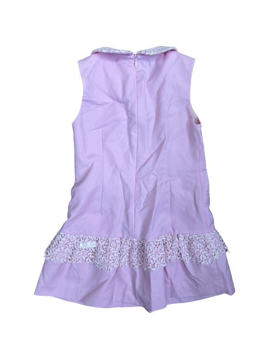 A Pink Sleeveless Dresses from Nicholas & Bears in size 4T for girl. (Back View)