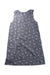 A Grey Sleeveless Dresses from Agnes b. in size 12Y for girl. (Back View)