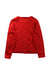 A Red Cardigans from Petit Bateau in size 10Y for girl. (Back View)