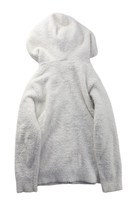 A Ivory Hooded Sweatshirts from Gelato Pique in size 5T for neutral. (Back View)