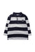 A Navy Long Sleeve Polos from Petit Bateau in size 4T for neutral. (Front View)