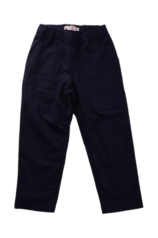 A Navy Casual Pants from Bonpoint in size 4T for neutral. (Front View)