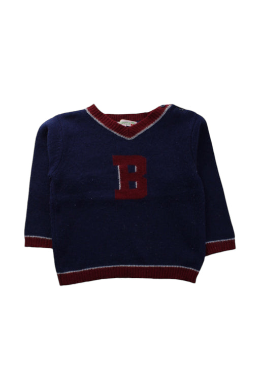 A Navy Knit Sweaters from Bonpoint in size 2T for neutral. (Front View)