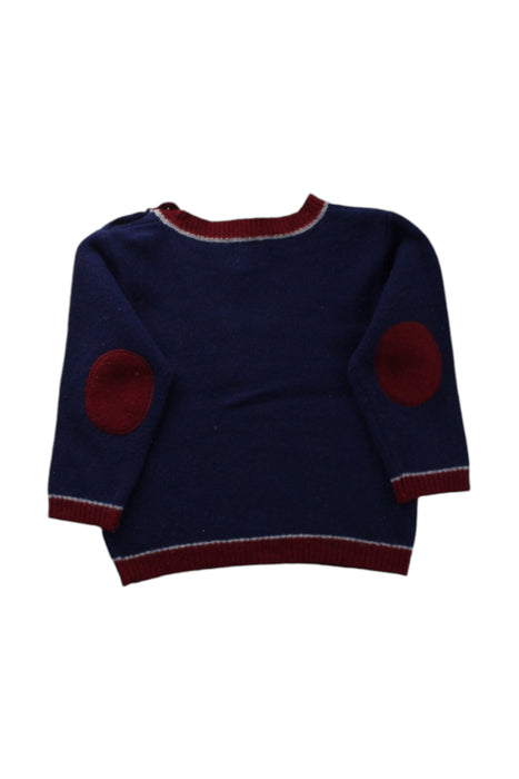 A Navy Knit Sweaters from Bonpoint in size 2T for neutral. (Back View)