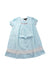 A Blue Short Sleeve Dresses from Velveteen in size 2T for girl. (Front View)