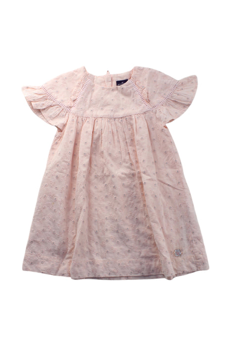 A Pink Short Sleeve Dresses from Sergent Major in size 3T for girl. (Front View)