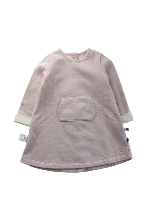 A Beige Sweater Dresses from Petit Bateau in size 6-12M for neutral. (Front View)