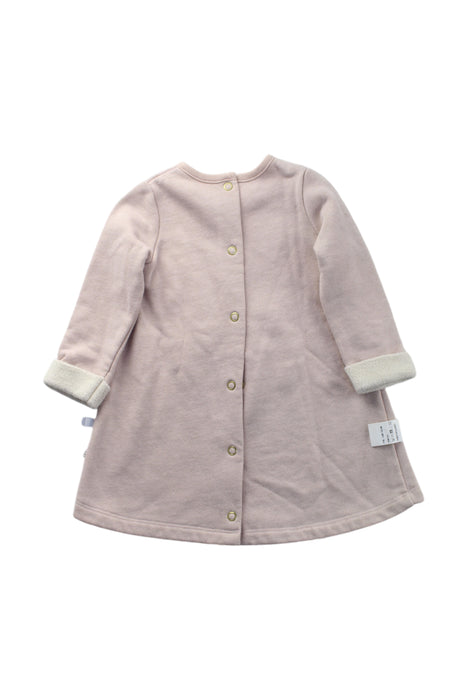 A Beige Sweater Dresses from Petit Bateau in size 6-12M for neutral. (Back View)