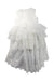 A White Sleeveless Dresses from Nicholas & Bears in size 2T for girl. (Back View)