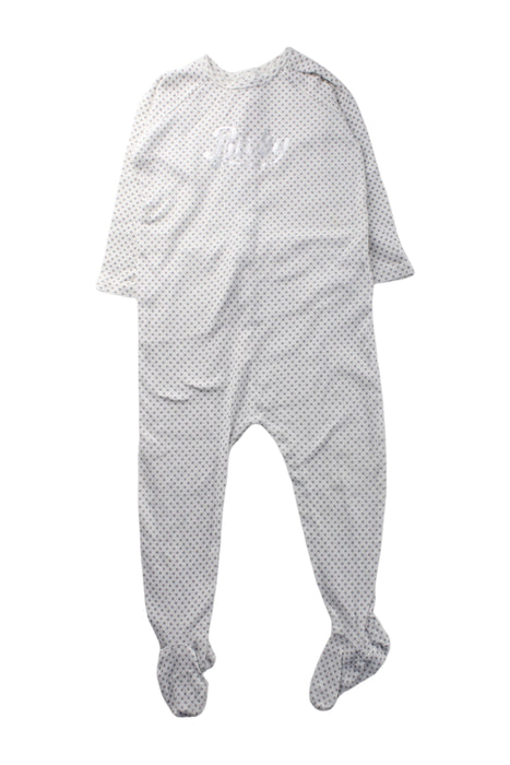 A White Onesies from Bonpoint in size 12-18M for neutral. (Front View)