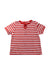 A Red Short Sleeve T Shirts from Petit Bateau in size 2T for neutral. (Front View)