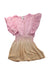 A Pink Sleeveless Dresses from Monsoon in size 3T for girl. (Front View)