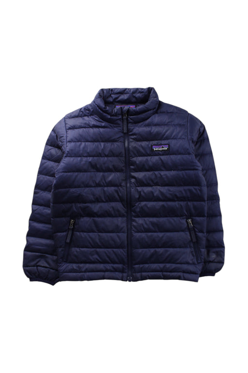 A Navy Puffer/Quilted Coats & Outerwear from Patagonia in size 5T for neutral. (Front View)