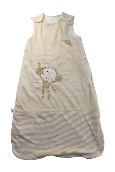 A Beige Sleepsacs from Natures Purest in size 6-12M for neutral. (Front View)