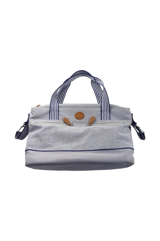 A Grey Diaper Bags from Jacadi in size O/S for neutral. (Front View)