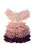 A Pink Sleeveless Dresses from Dolly by Le Petit Tom in size 12-18M for girl. (Back View)