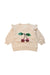 A Beige Crewneck Sweatshirts from Konges Sløjd in size 2T for girl. (Front View)