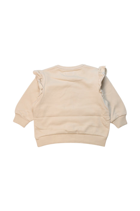 A Beige Crewneck Sweatshirts from Konges Sløjd in size 2T for girl. (Back View)