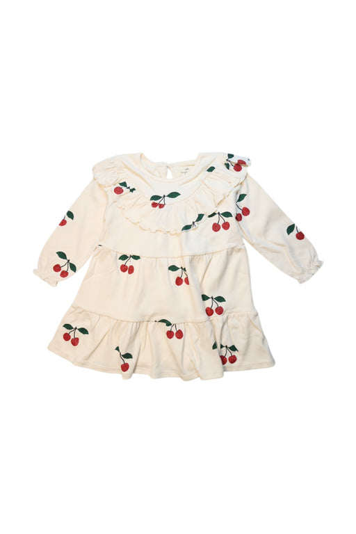 A White Long Sleeve Dresses from Konges Sløjd in size 2T for girl. (Front View)