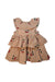 A Peach Short Sleeve Dresses from Konges Sløjd in size 2T for girl. (Back View)