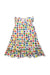 A Multicolour Sleeveless Dresses from Balabala in size 5T for girl. (Front View)