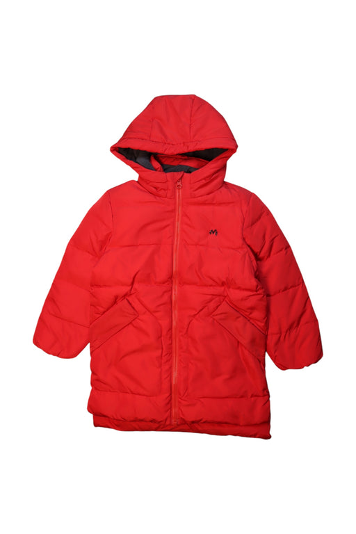 A Red Puffer/Quilted Coats & Outerwear from Momonittu in size 6T for girl. (Front View)