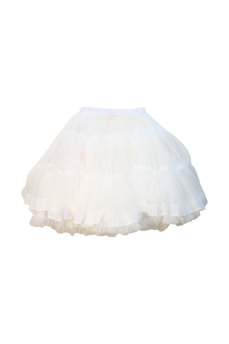 A White Tulle Skirts from Nicholas & Bears in size 6T for girl. (Back View)