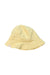 A Yellow Sun Hats from Liewood in size 3T for girl. (Front View)