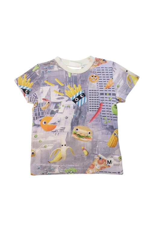 A Multicolour Short Sleeve T Shirts from Molo in size 4T for boy. (Front View)