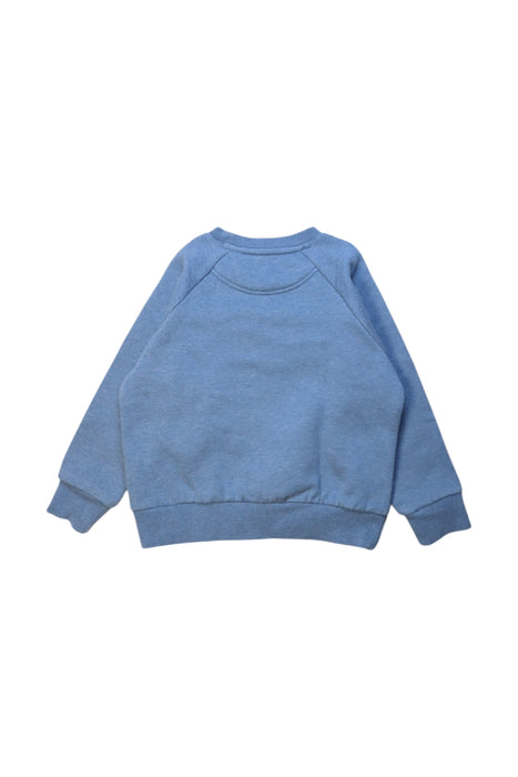 A Blue Sweatshirts from Helly Hansen in size 5T for boy. (Back View)