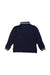 A Navy Long Sleeve Polos from Burberry in size 4T for boy. (Back View)