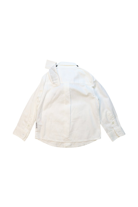 A White Long Sleeve Shirts from Armani in size 12-18M for boy. (Back View)