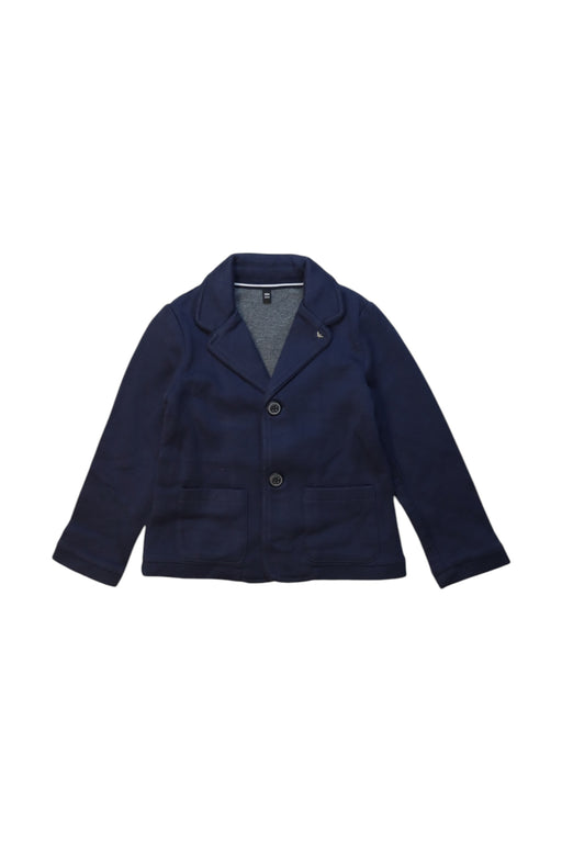 A Navy Blazers from Armani in size 3T for boy. (Front View)