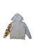 A Multicolour Zippered Sweatshirts from BAPE KIDS in size 5T for boy. (Back View)