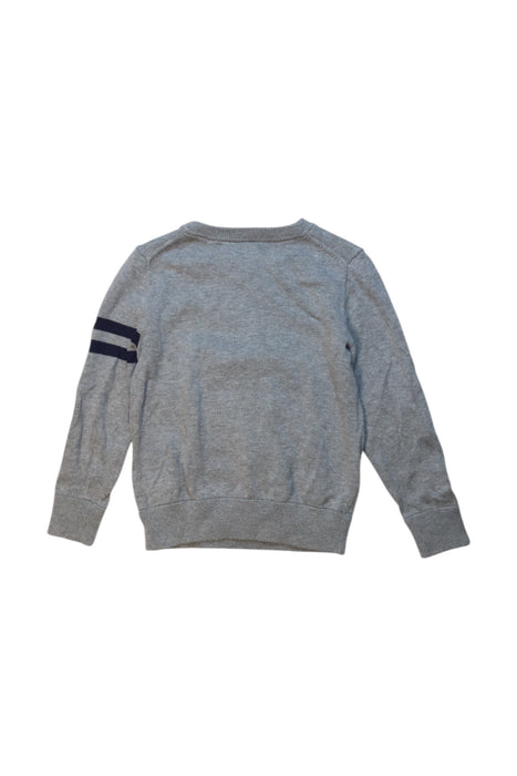 A Grey Crewneck Sweatshirts from Polo Ralph Lauren in size 4T for boy. (Back View)