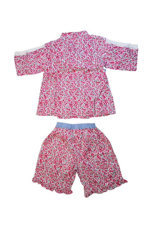 A Multicolour Shorts Sets from Ragmart in size 5T for girl. (Back View)