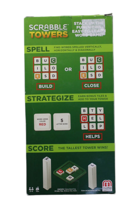 A Multicolour Board Games & Puzzles from Mattel Board Games in size O/S for neutral. (Back View)