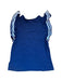 A Navy Sleeveless Tops from Polo Ralph Lauren in size 6T for girl. (Back View)