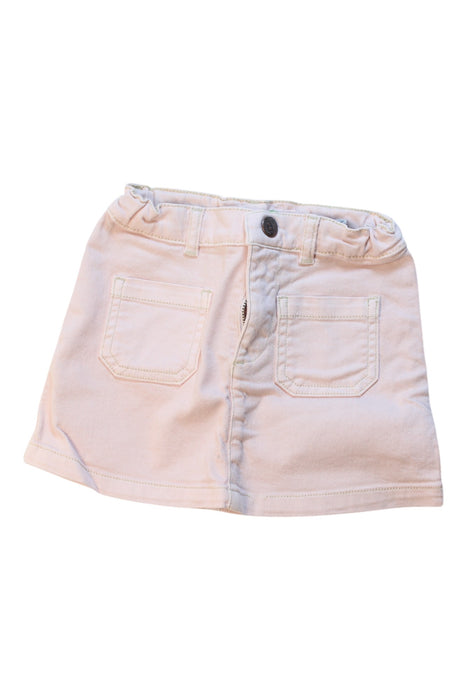 A Beige Short Skirts from Bonpoint in size 4T for girl. (Front View)