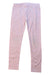 A Pink Leggings from Seed in size 6T for girl. (Front View)