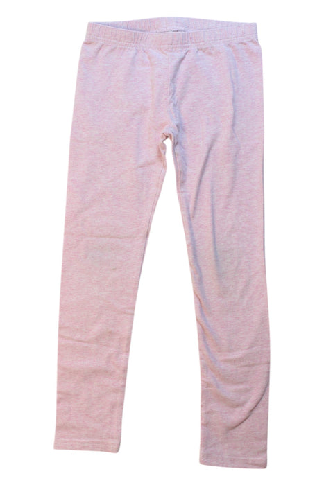 A Pink Leggings from Seed in size 6T for girl. (Front View)