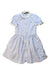 A Blue Short Sleeve Dresses from Polo Ralph Lauren in size 6T for girl. (Front View)