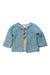 A Blue Cardigans from purebaby in size 12-18M for neutral. (Front View)