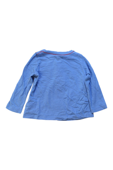 A Blue Long Sleeve Tops from DPAM in size 6-12M for boy. (Back View)