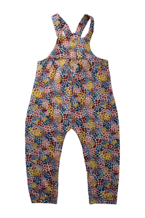 A Multicolour Long Overalls from Vertbaudet in size 3T for neutral. (Front View)