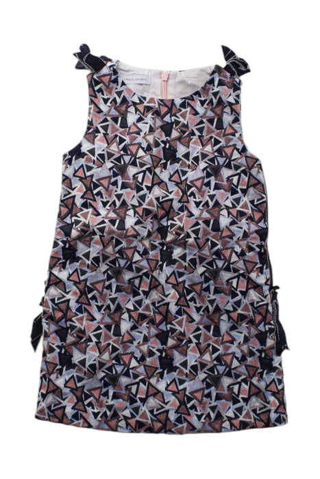 A Multicolour Sleeveless Dresses from I Pinco Pallino in size 3T for girl. (Front View)